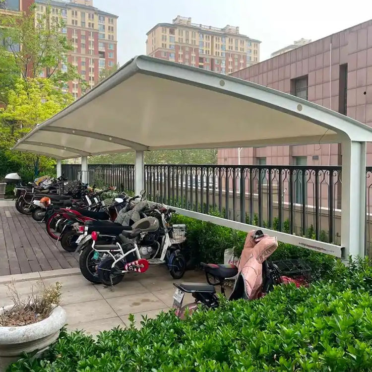 于都县膜结构电动车棚